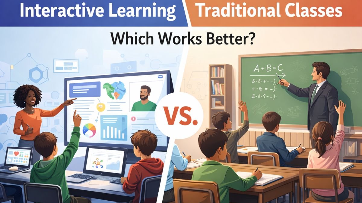Interactive Learning vs Traditional Classes: Which Works Better?