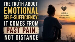 The Truth About Emotional Self-Sufficiency: It Comes From Past Pain, Not Distance